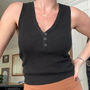 Naadam cashmere/silk tank - small